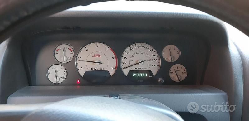 Usata Jeep Grand Cherokee 163 CV (119 kW) 2005 Grigio SUV