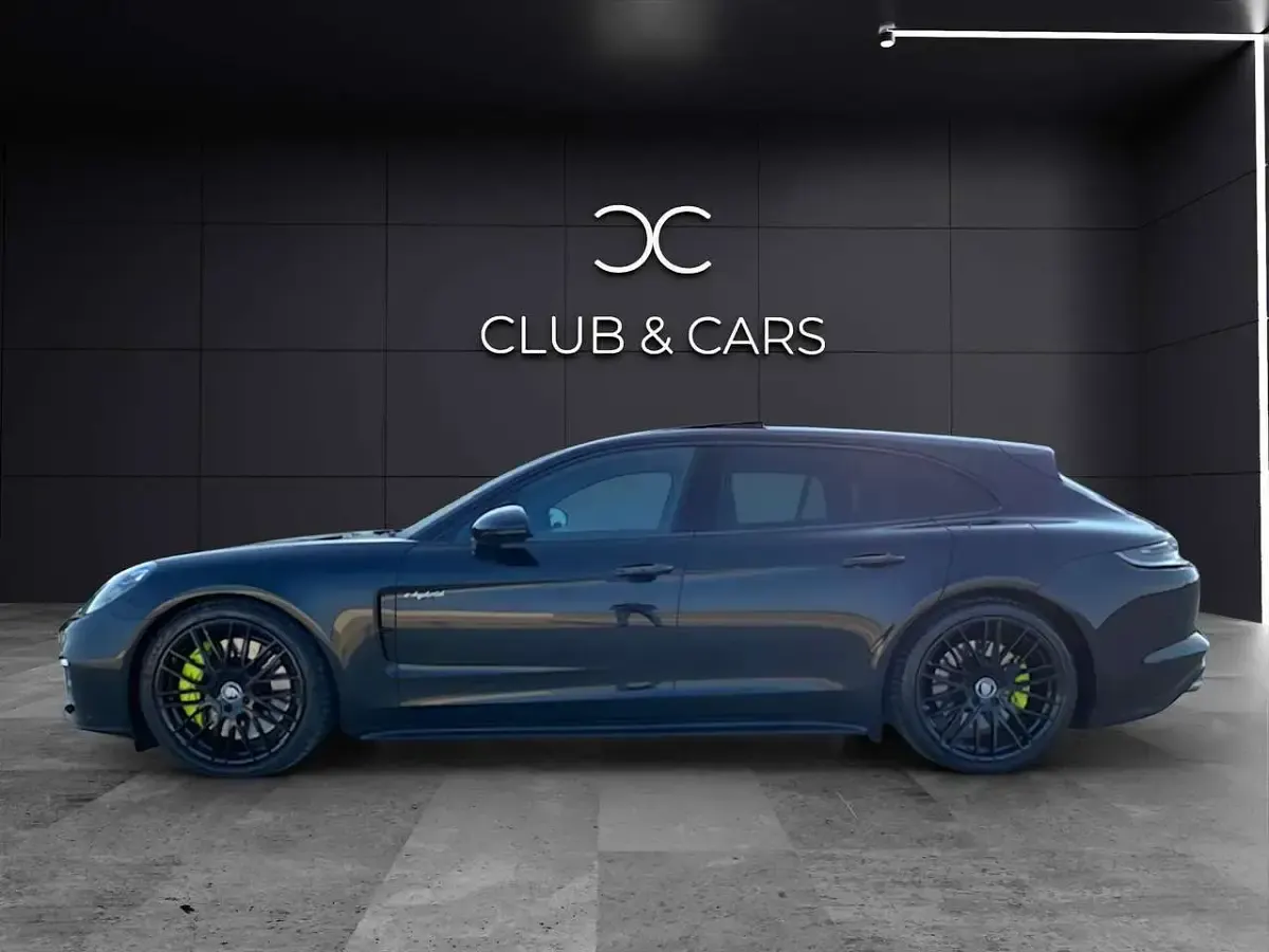 Usata Porsche Panamera 4S E-Hybrid Sport Turismo Sport Turismo 560 CV (411 kW) 2020 Nero jet met Station wagon