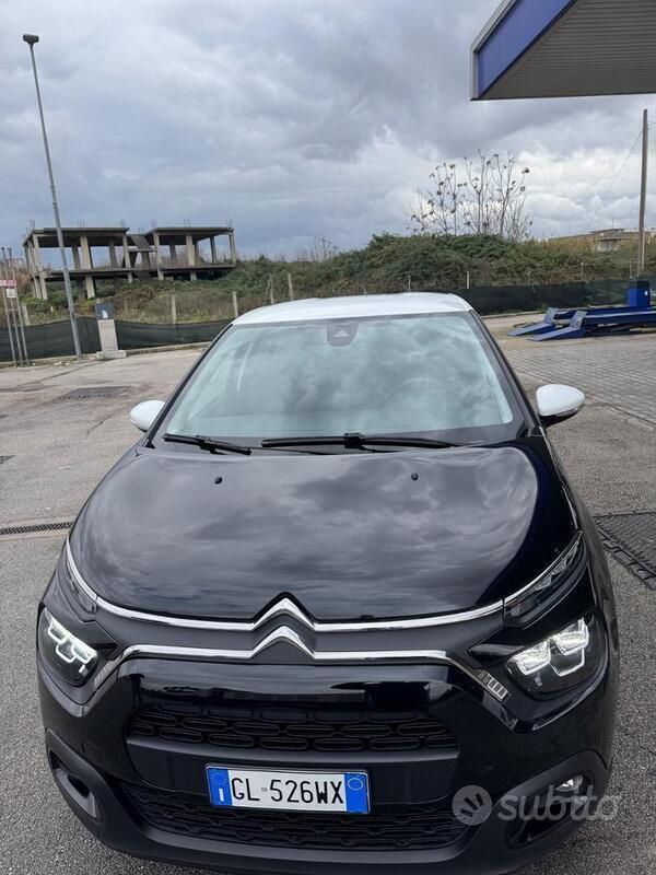 Nero Usata 2022 Citroën C3 Due volumi | 12.500 € - Immagine 1/4