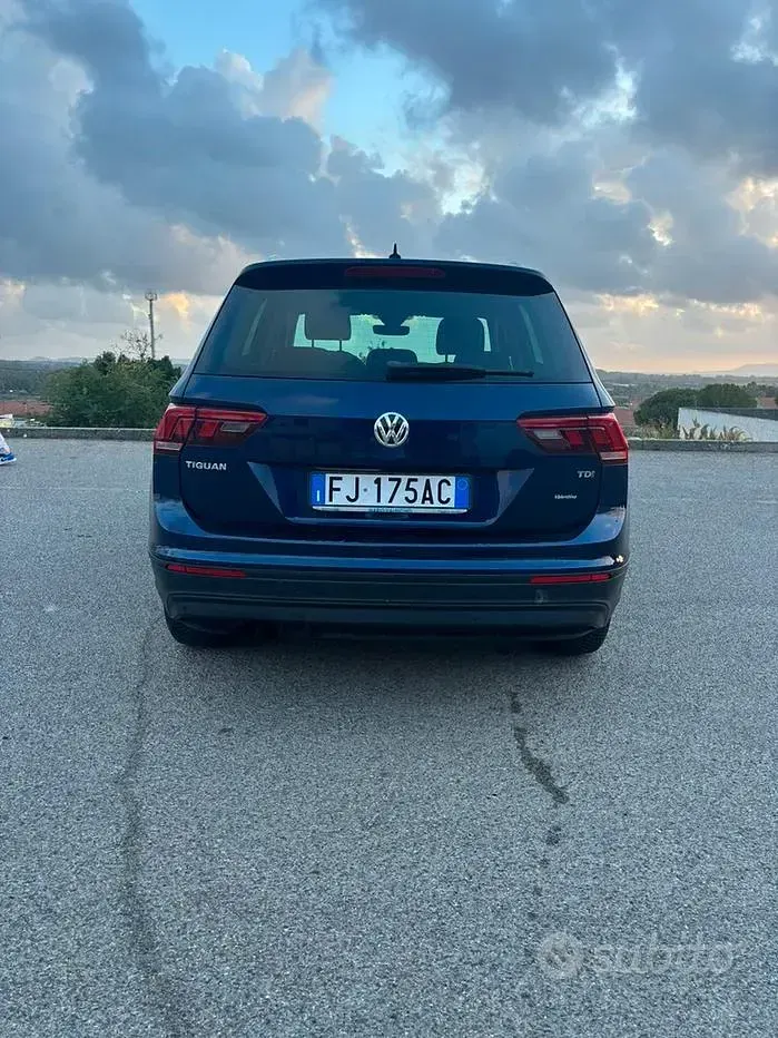 Usata VW Tiguan 116 CV (85 kW) 2017 Blu SUV
