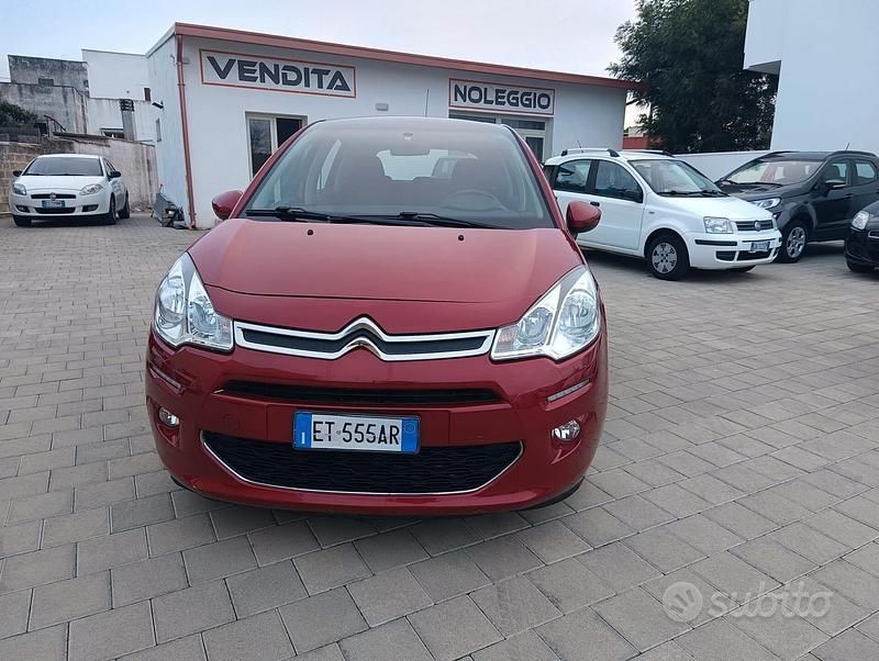 Usata Citroën C3 68 CV (50 kW) 2013 Rosso Berlina
