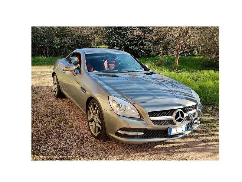 Usata Mercedes SLK200 184 CV (135 kW) 2011 Grigio Cabrio