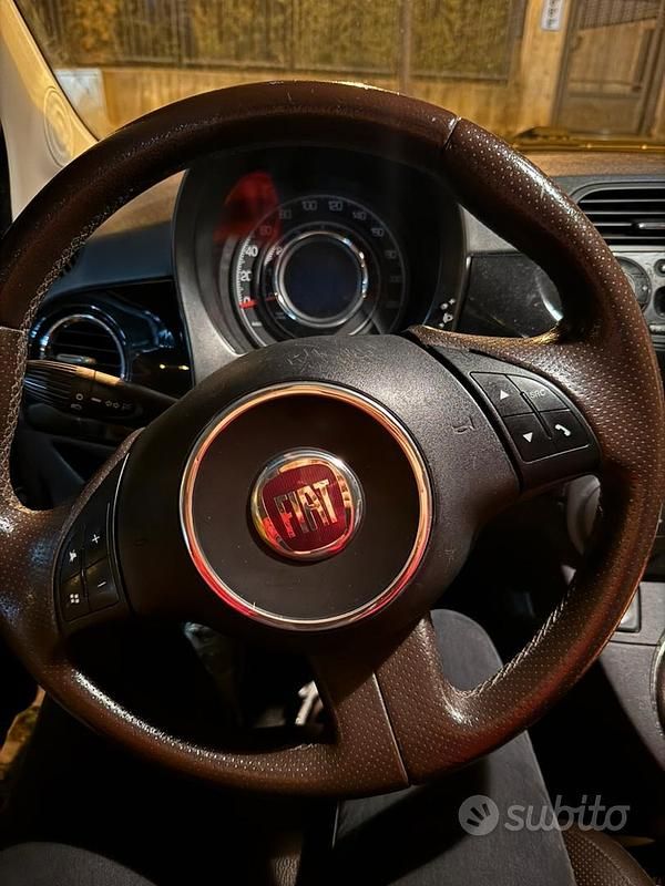 Usata Fiat 500 100 CV (73 kW) 2007 Nero Utilitaria