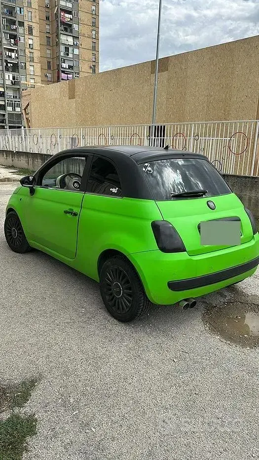 Usata Fiat 500 100 CV (73 kW) 2010 Verde Coupé
