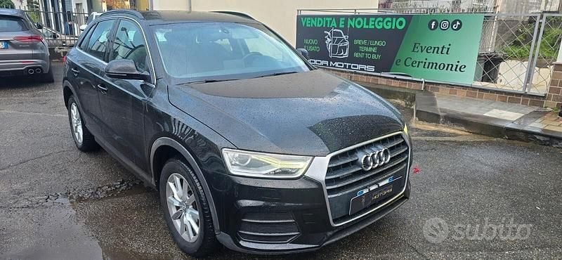 Usata Audi Q3 Ambiente 184 CV (135 kW) 2017 Nero SUV