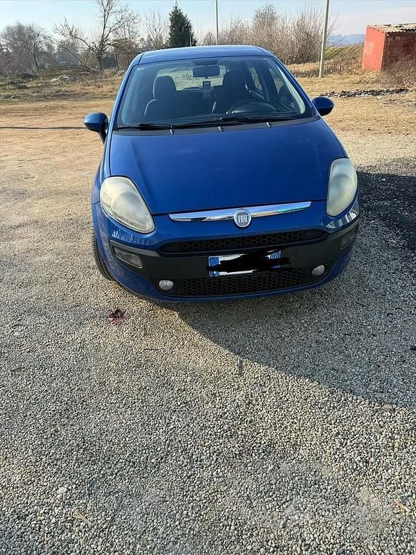 Usata Fiat Punto Evo 75 CV (55 kW) 2010 Blu Utilitaria