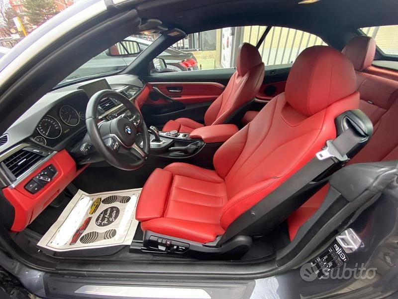 Usata BMW 435 M Sport 306 CV (225 kW) 2014 Grigio Cabrio