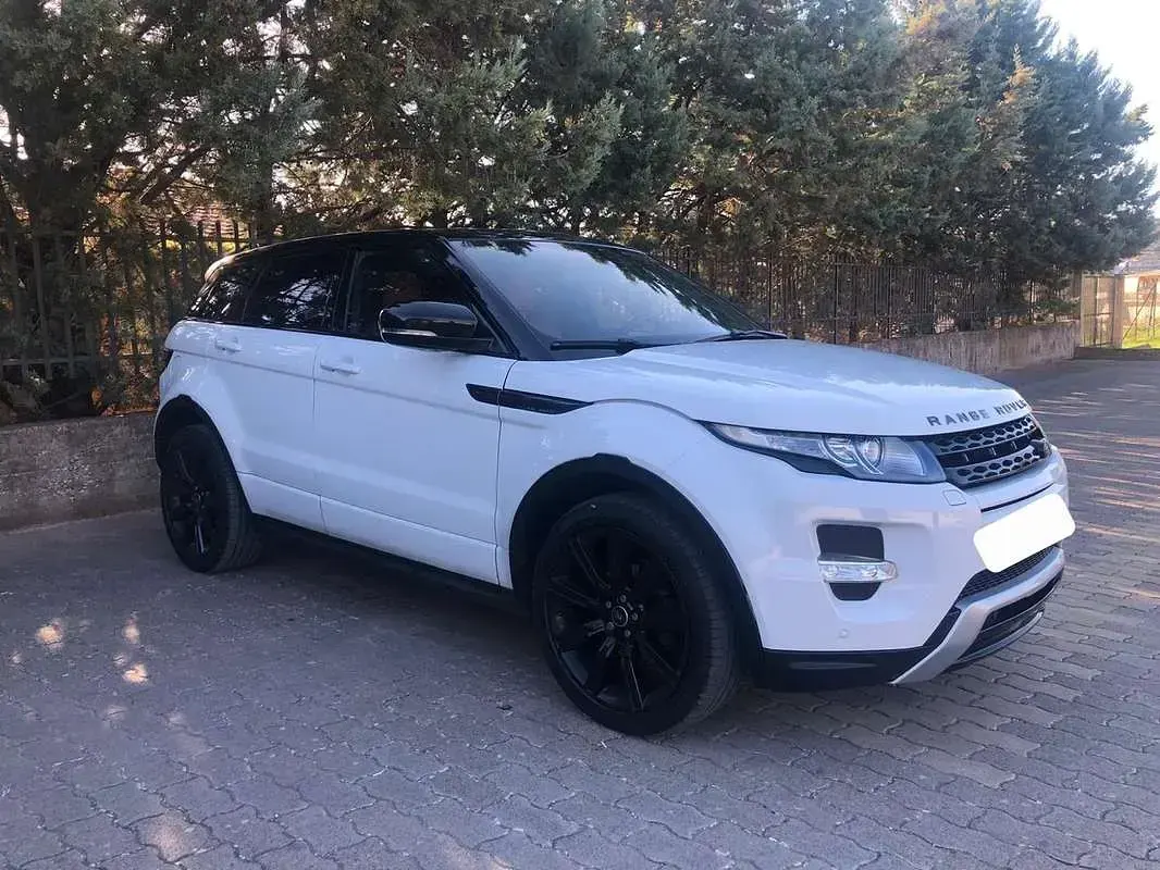 Usata Land Rover Range Rover evoque Dynamic 150 CV (110 kW) 2012 Bianco SUV
