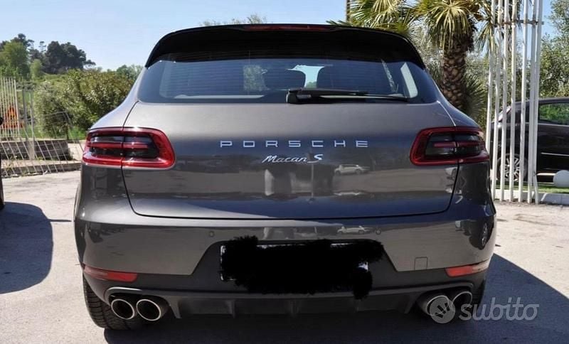 Usata Porsche Macan S 250 CV (183 kW) 2014 Grigio SUV
