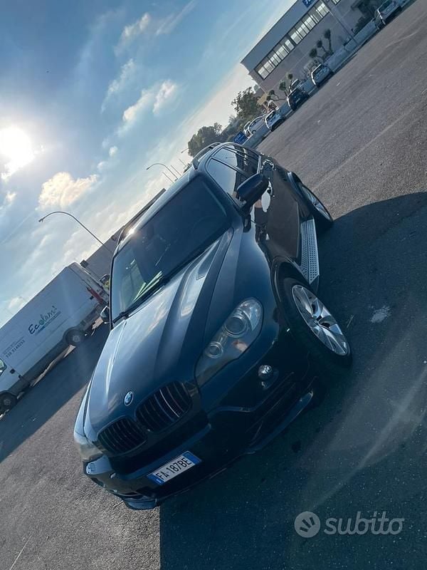 Usata BMW X5 M Sport 2008 Blu SUV