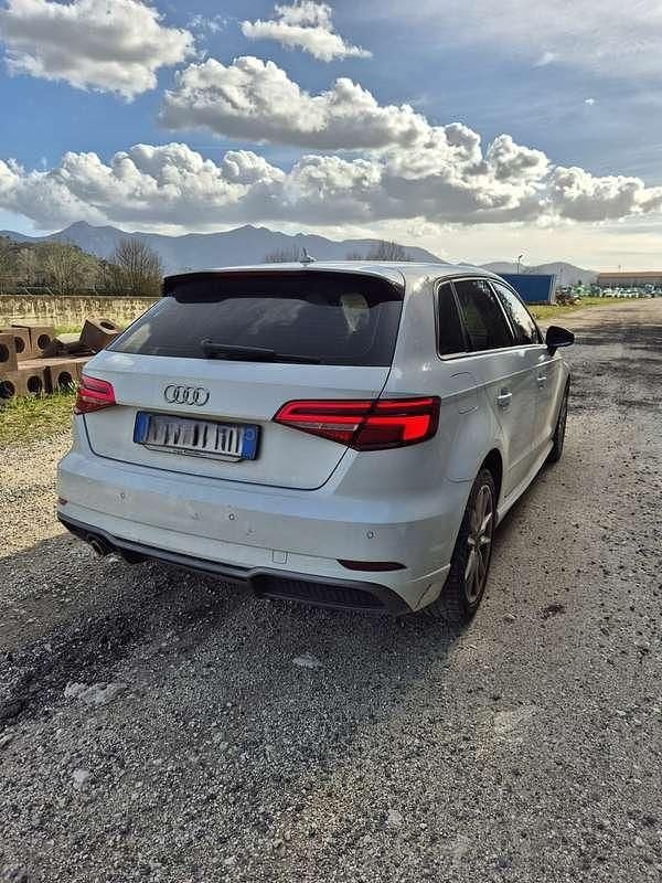 Usata Audi A3 110 CV (80 kW) 2018 Bianco Berlina