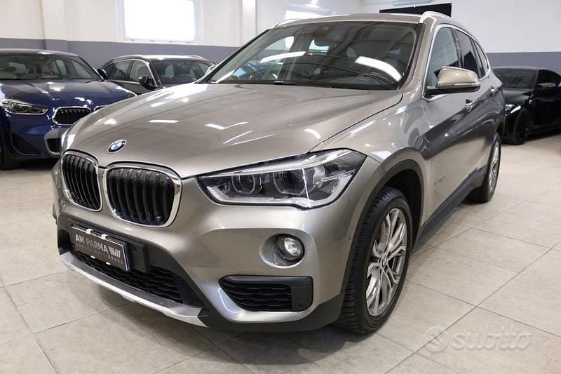 Usata BMW X1 Efficient Dynamics 150 CV (110 kW) 2017 Grigio SUV