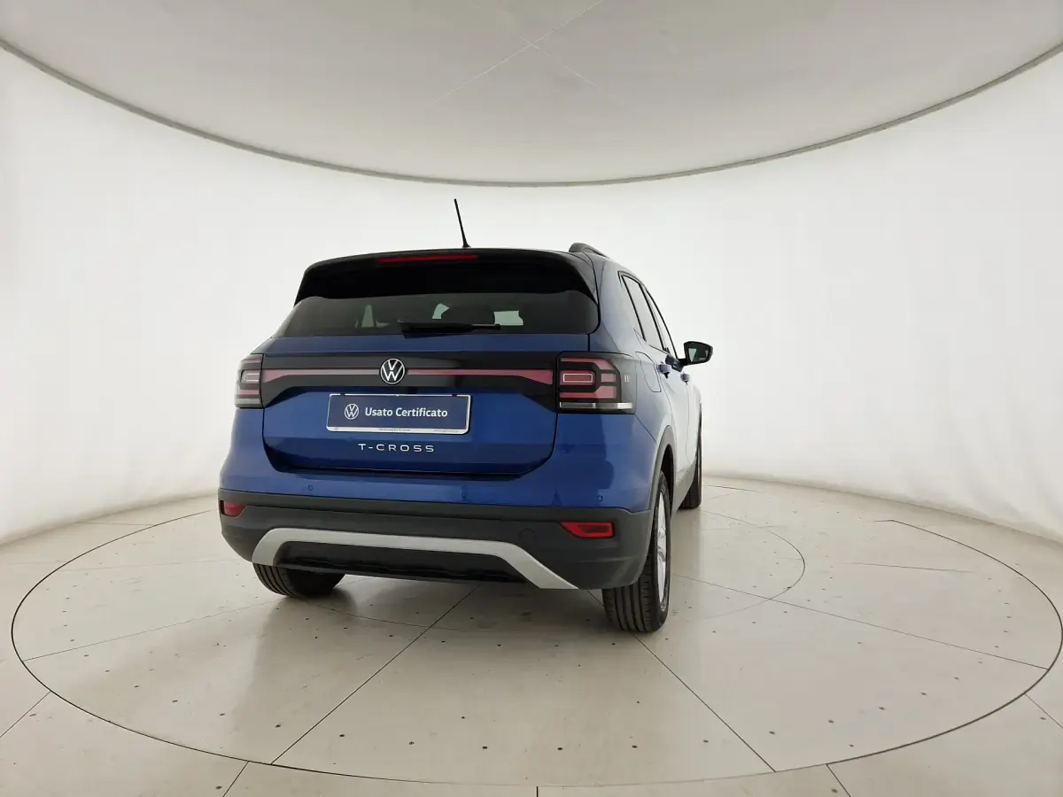 Usata VW T-Cross Style 95 CV (69 kW) 2023 Reef blue metallizzato SUV