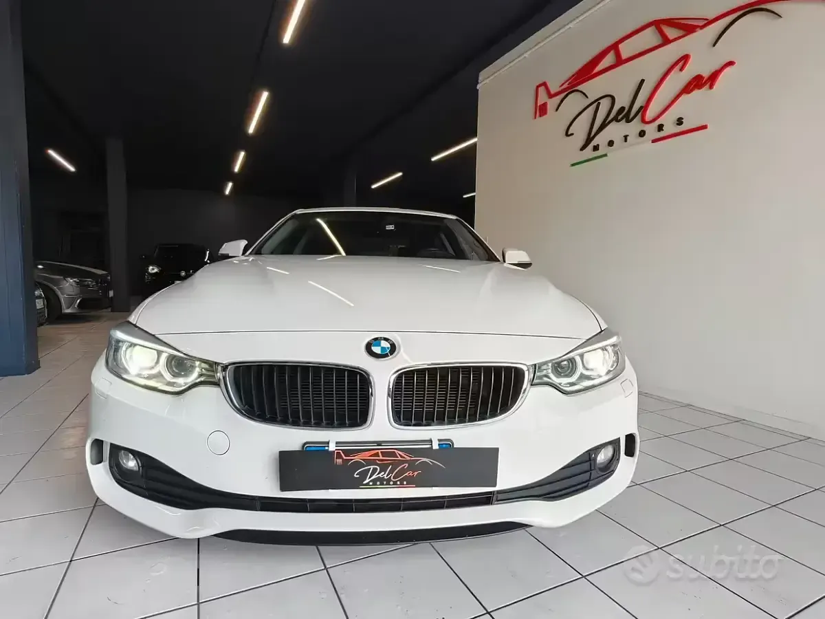 Usata BMW 420 Coupé Sport Line 190 CV (139 kW) 2016 Bianco Coupé