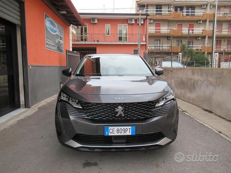 Usata Peugeot 3008 Allure 131 CV (96 kW) 2021 Grigio Berlina