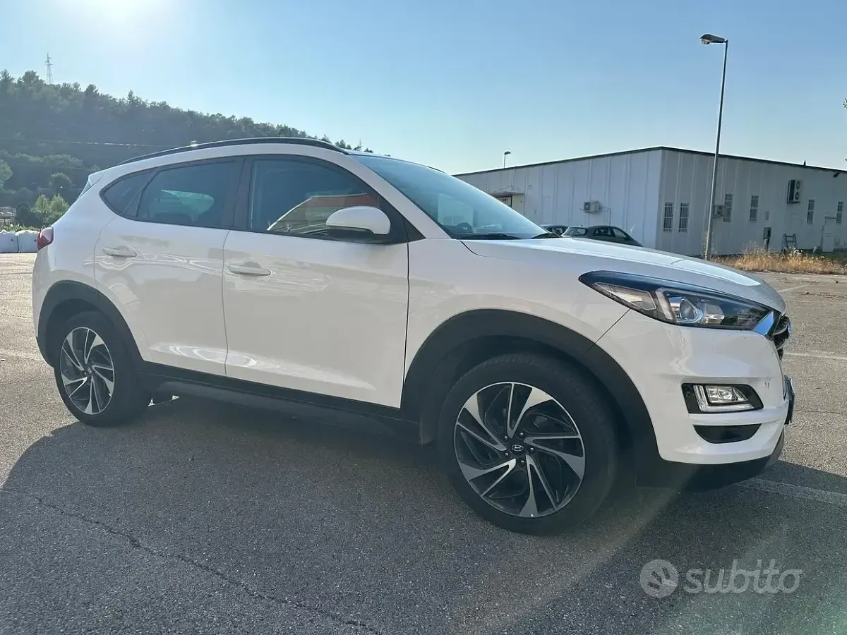 Usata Hyundai Tucson 116 CV (85 kW) 2018 Bianco SUV