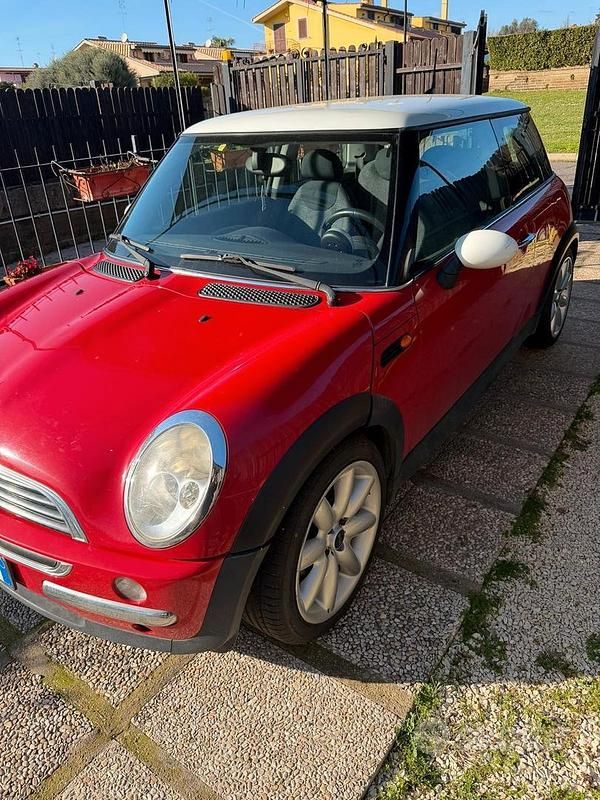 Usata Mini Cooper 2005 Rosso Utilitaria