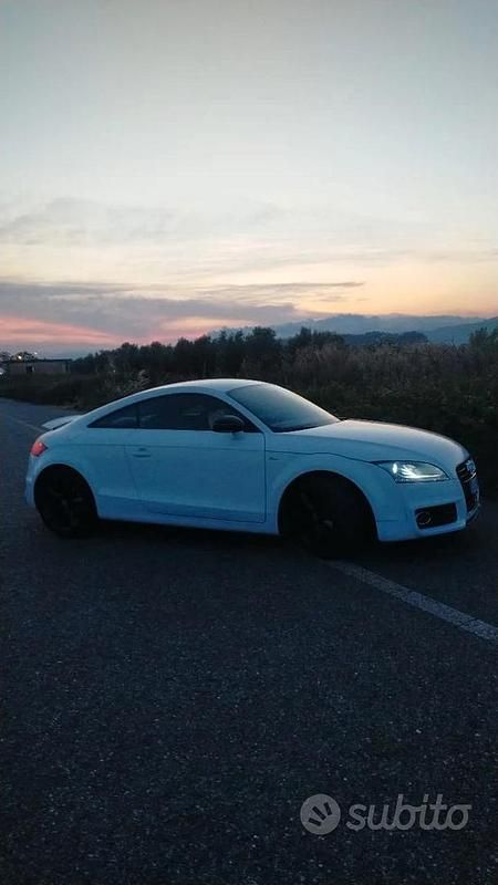 Usata Audi TT S-Line 160 CV (117 kW) 2011 Bianco Coupé
