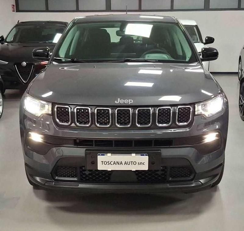 Grigio Usata 2022 Jeep Compass SUV | 19.800 € (Super prezzo) - Immagine 1/4