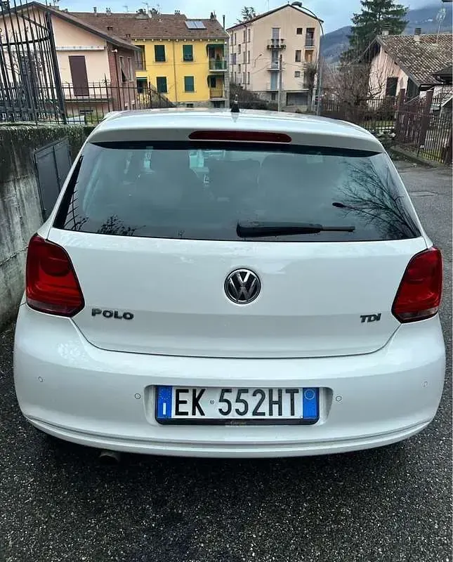 Usata VW Polo Comfortline 90 CV (66 kW) 2011 Bianco Utilitaria