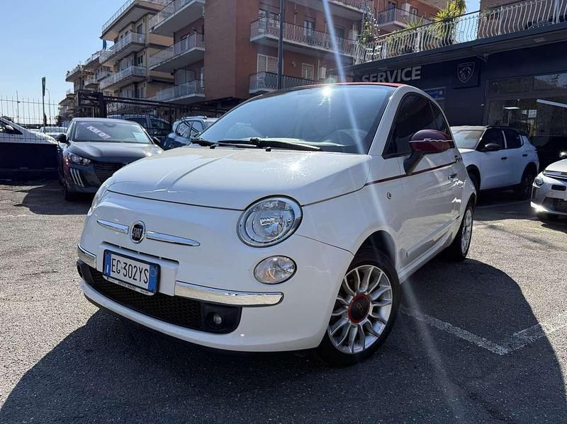 Usata Fiat 500C Lounge 69 CV (50 kW) 2011 Bianco Cabrio