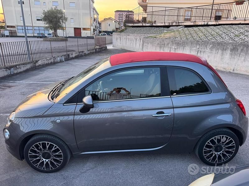 Usata Fiat 500 58 CV (42 kW) 2023 Grigio Cabrio
