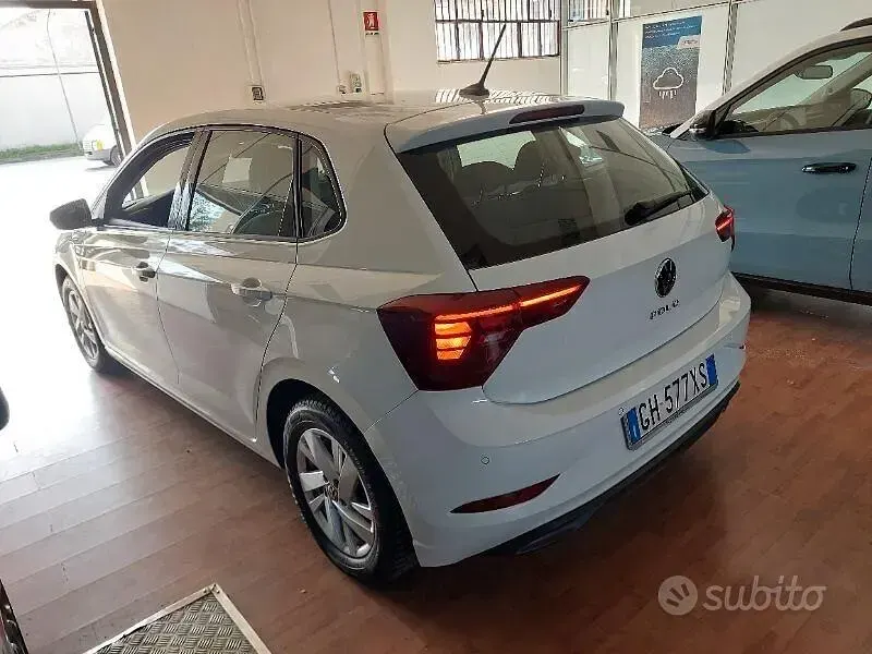 Usata VW Polo Style 95 CV (69 kW) 2022 Bianco Utilitaria