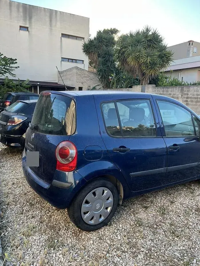 Usata Renault Modus 85 CV (62 kW) 2005 Blu Monovolume