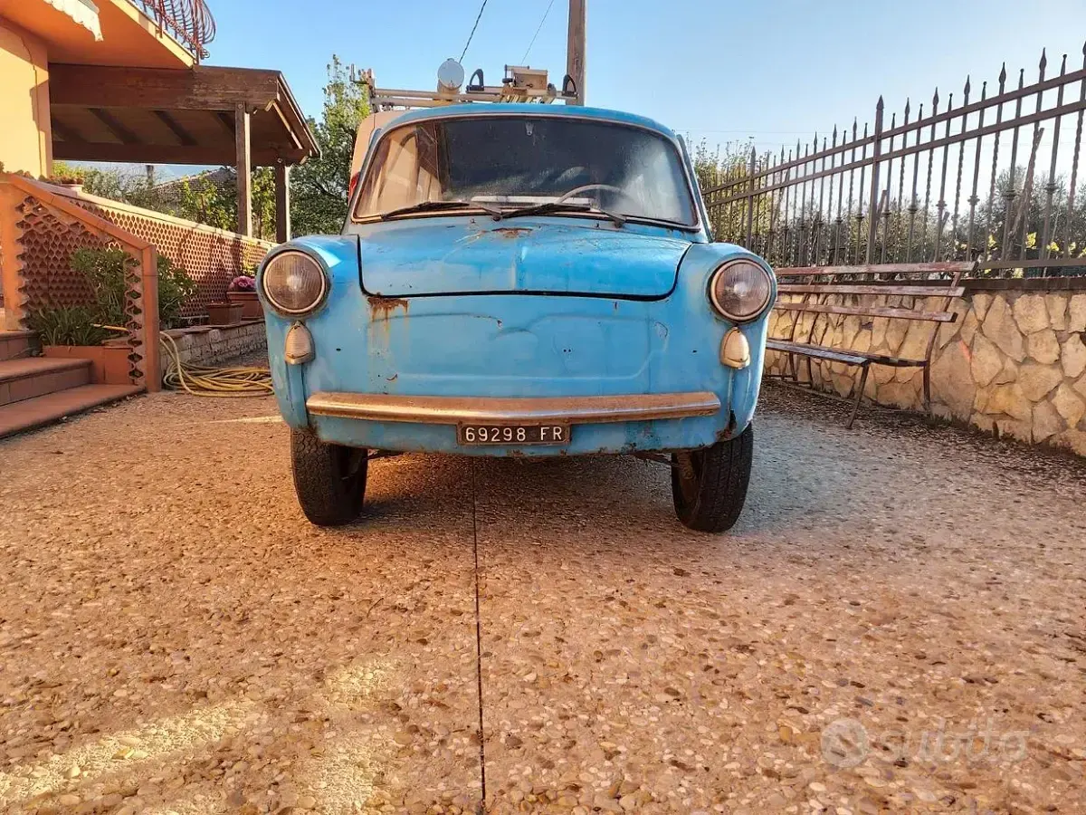 Usata Autobianchi Bianchina 1960 Blu Utilitaria