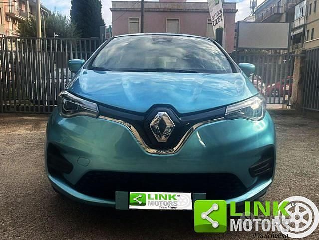 Usata Renault Zoe Intens 100 kW (136 CV) 2021 Blu Utilitaria