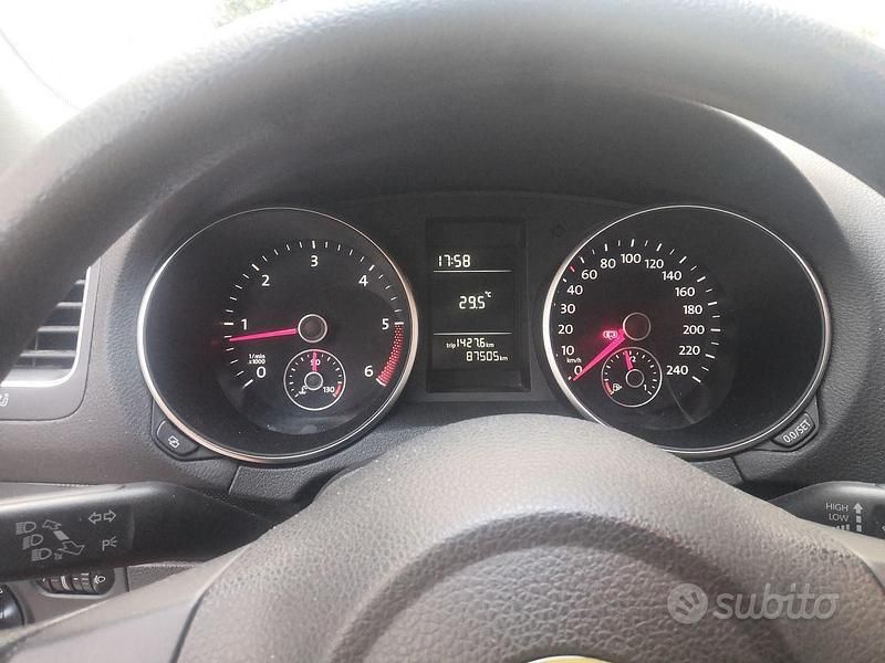 Usata VW Golf VII 105 CV (77 kW) 2012 Bianco Berlina