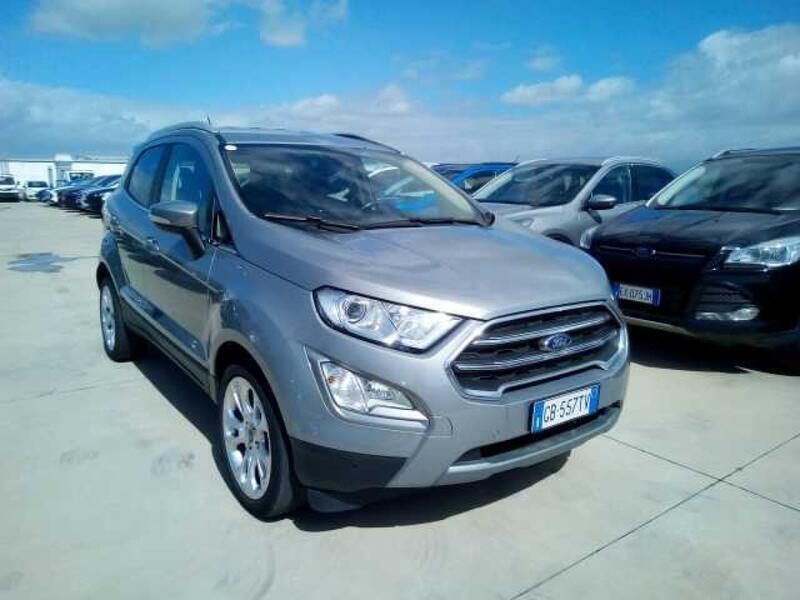 Argento Usata 2020 Ford Ecosport Titanium SUV | 16.900 € (Molto cara) - Immagine 1/4