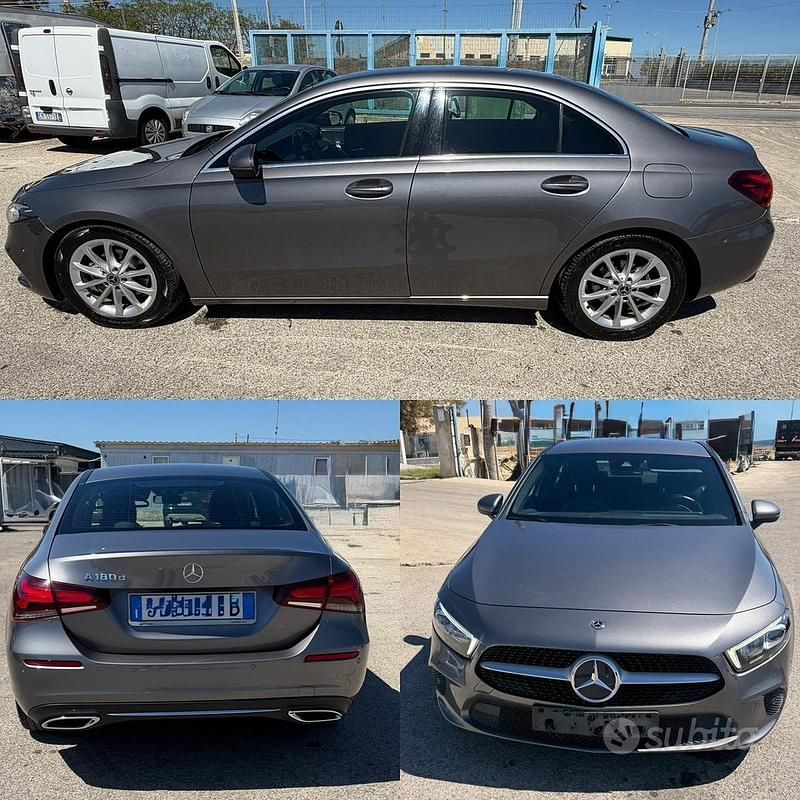 Usata Mercedes A180 2021 Grigio Berlina