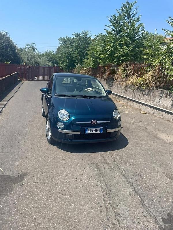 Usata Fiat 500 2015 Blu Utilitaria
