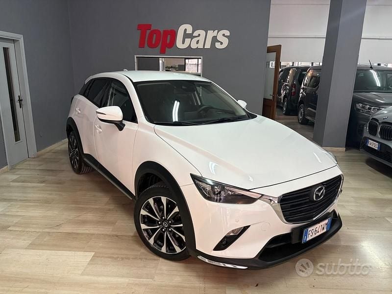 Usata Mazda CX-3 Exceed 115 CV (84 kW) 2019 Bianco SUV