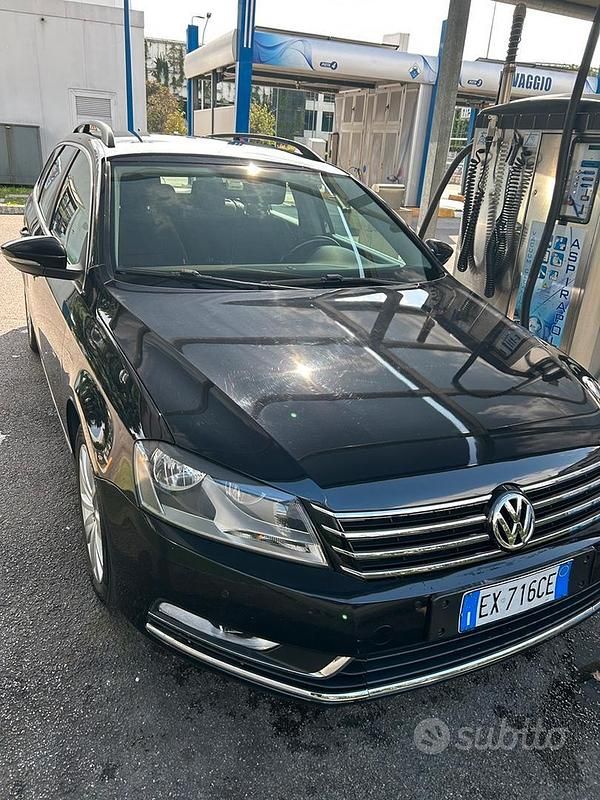 Usata VW Passat 170 CV (125 kW) 2010 Nero Station wagon