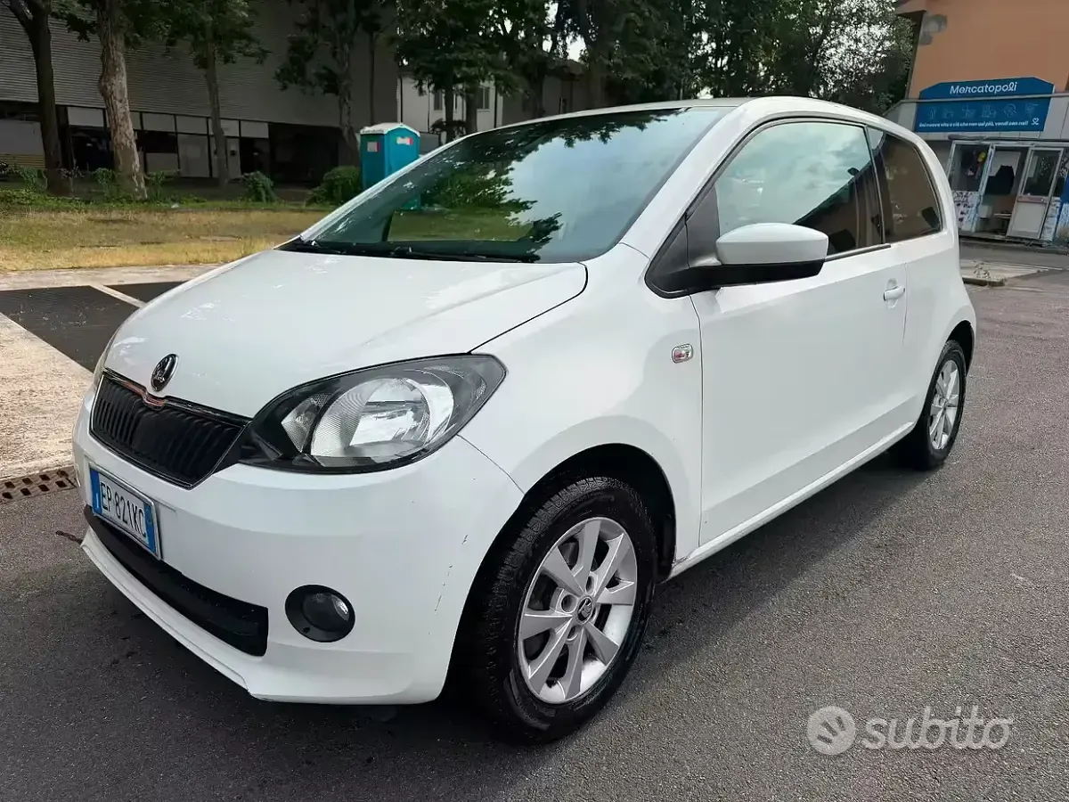 Usata Skoda Citigo Ambition 75 CV (55 kW) 2013 Bianco Utilitaria