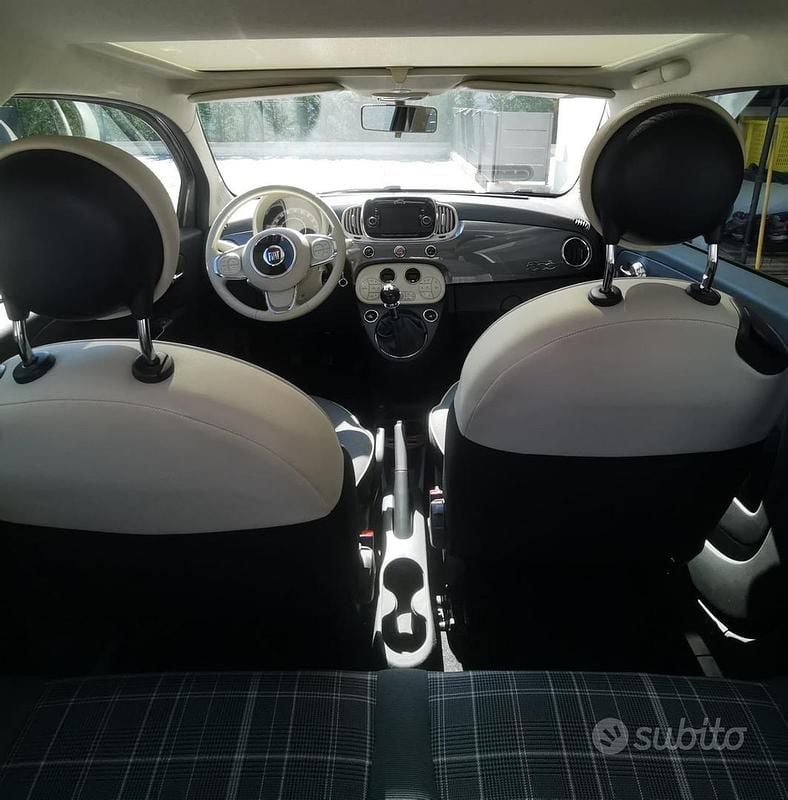 Usata Fiat 500 Lounge 69 CV (50 kW) 2016 Grigio Berlina