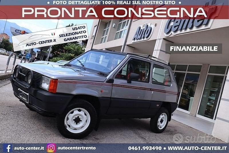 Usata Fiat Panda 4x4 48 CV (35 kW) 1986 Grigio Utilitaria