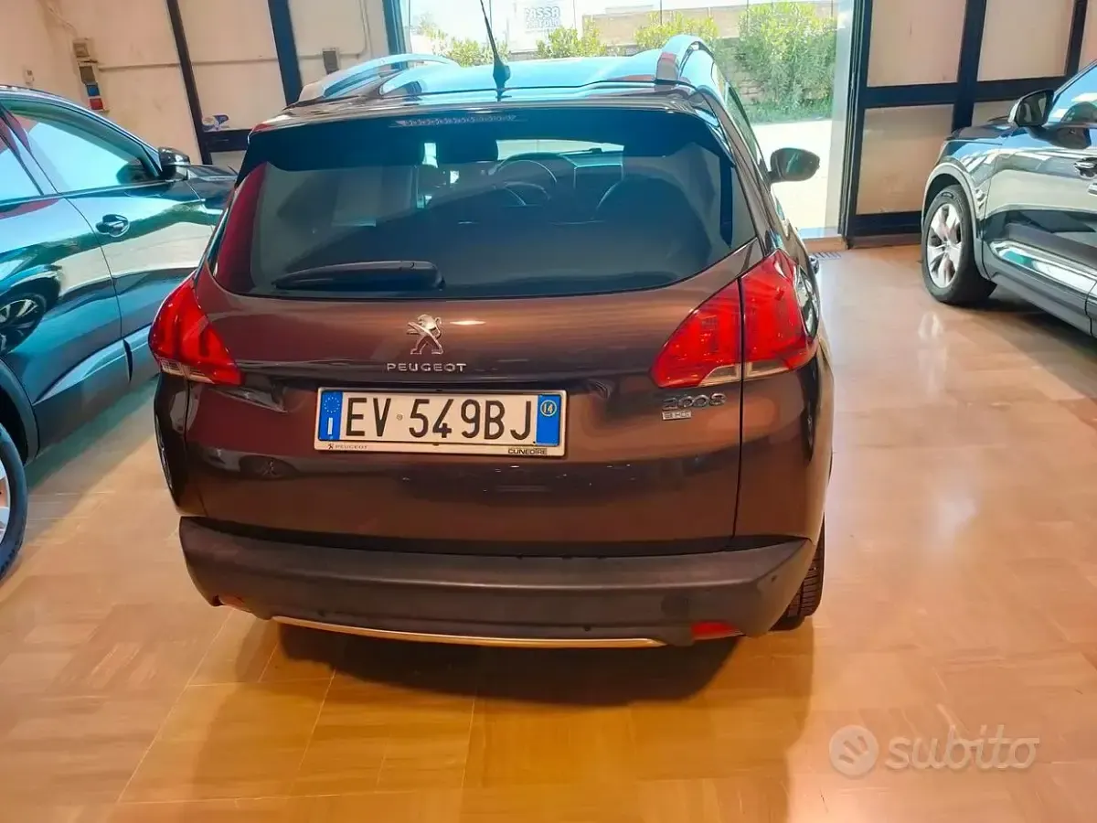 Begagnad Peugeot 2008 Allure 92 HK (67 kW) 2014 Brun SUV