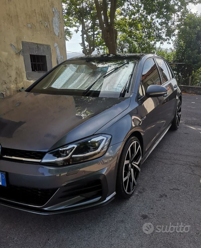 Usata VW Golf VII GTD 240 CV (176 kW) 2017 Grigio Berlina