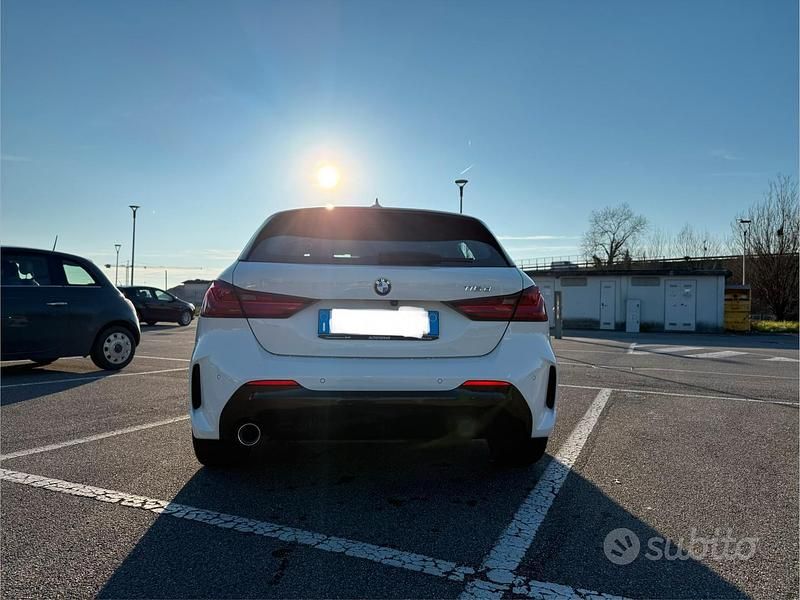 Usata BMW 116 M Sport 116 CV (85 kW) 2019 Bianco Utilitaria