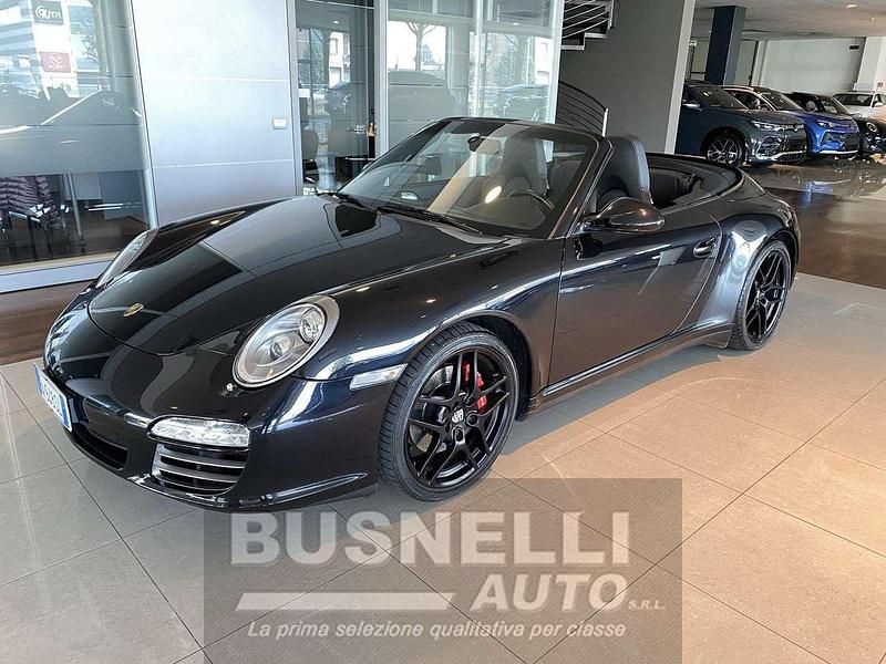 Usata Porsche 911 Carrera 4S Cabriolet 385 CV (283 kW) 2010 Nero jet Cabrio