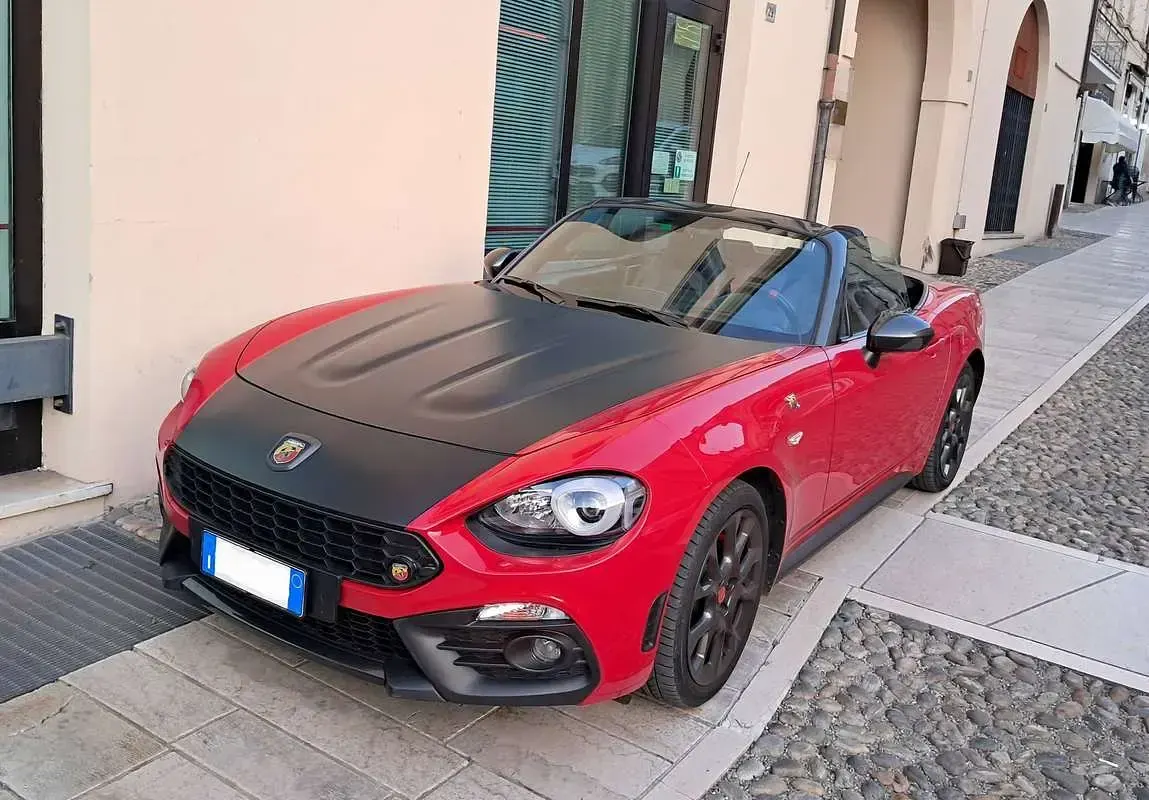 Usata Abarth 124 Spider 170 CV (125 kW) 2019 Rosso Cabrio