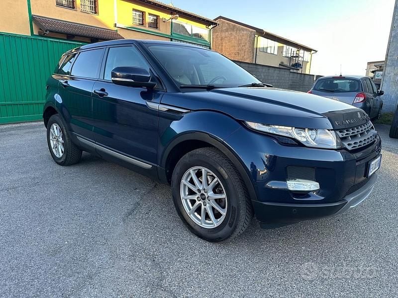 Usata Land Rover Range Rover evoque Dynamic 150 CV (110 kW) 2013 Blu SUV