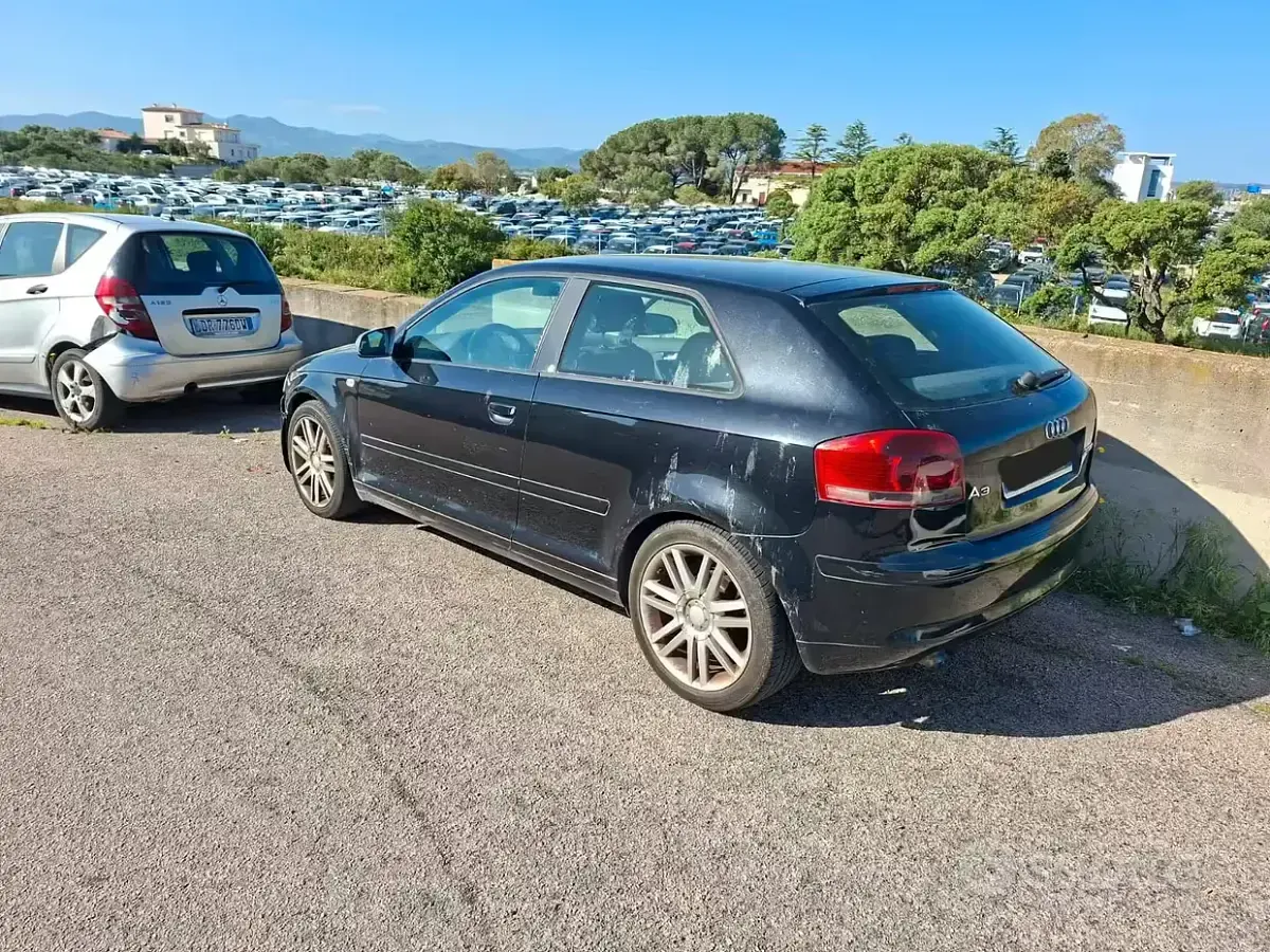 Usata Audi A3 S-Line 140 CV (102 kW) 2004 Nero Utilitaria