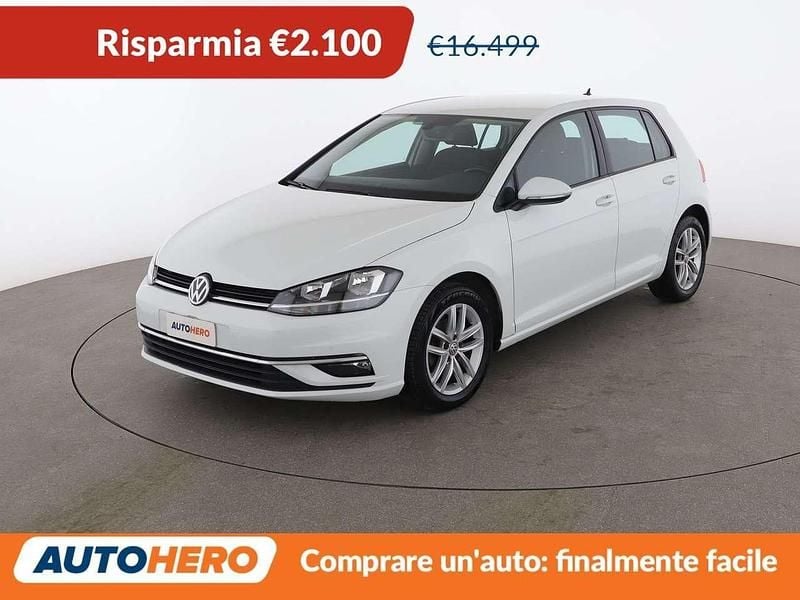 Usata VW Golf VII Business 116 CV (85 kW) 2019 Bianco Berlina