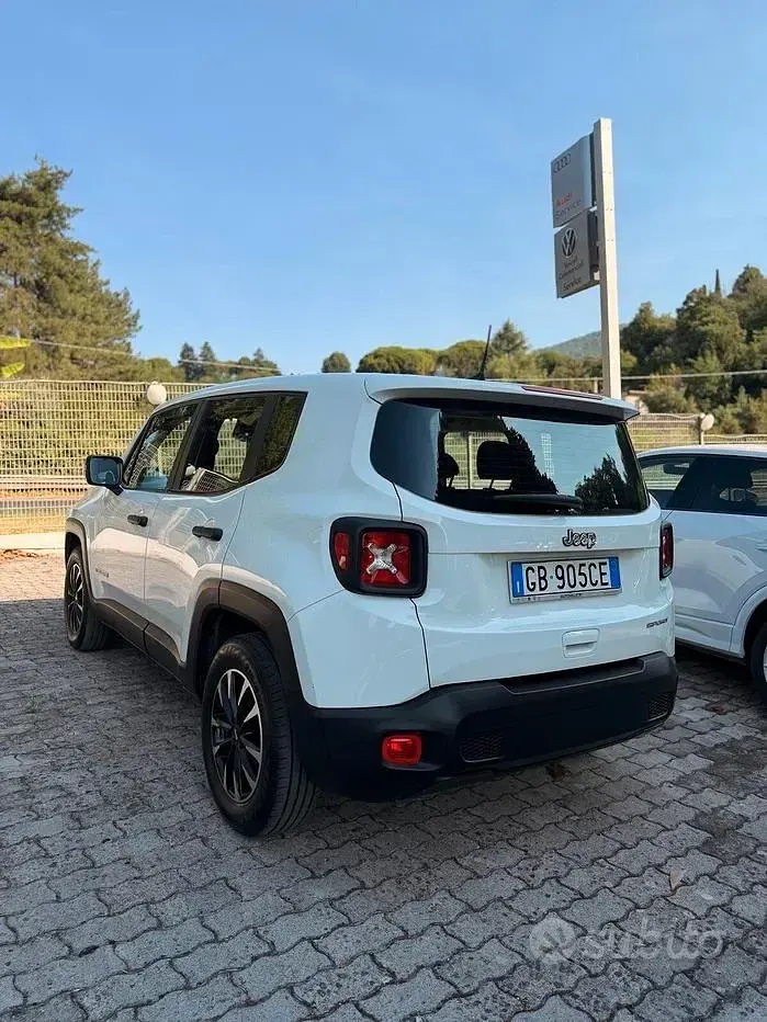 Usata Jeep Renegade Sport 120 CV (88 kW) 2019 Bianco SUV