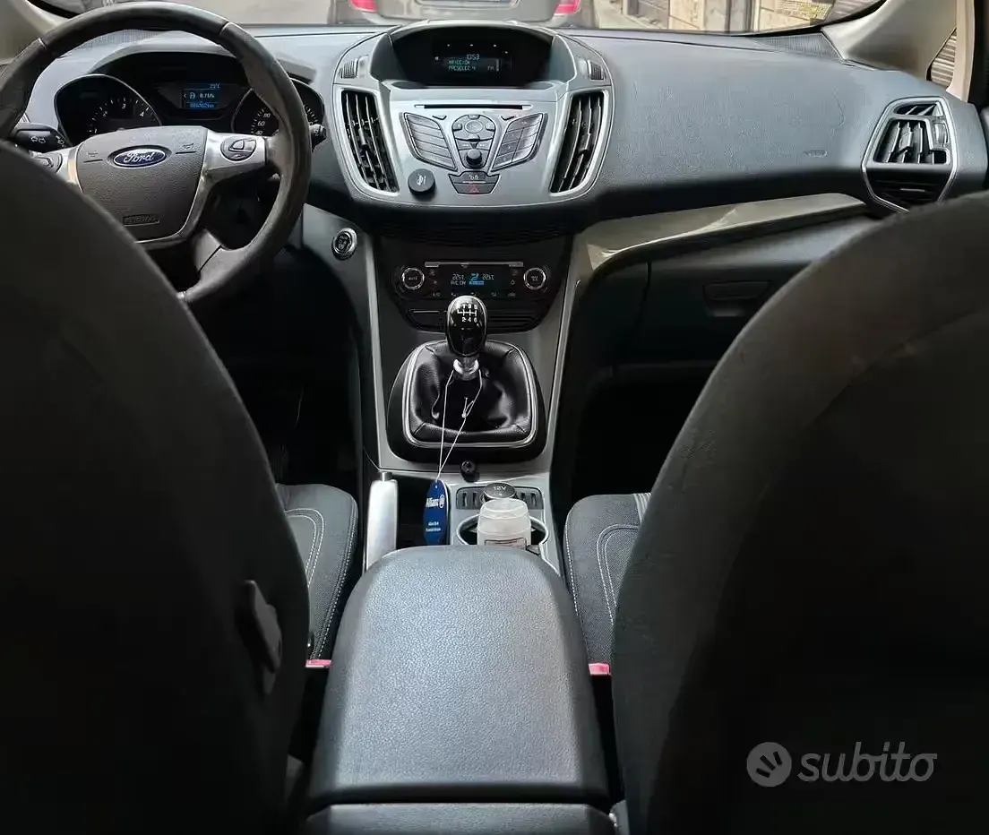 Usata Ford C-MAX 105 CV (77 kW) 2014 Grigio Monovolume