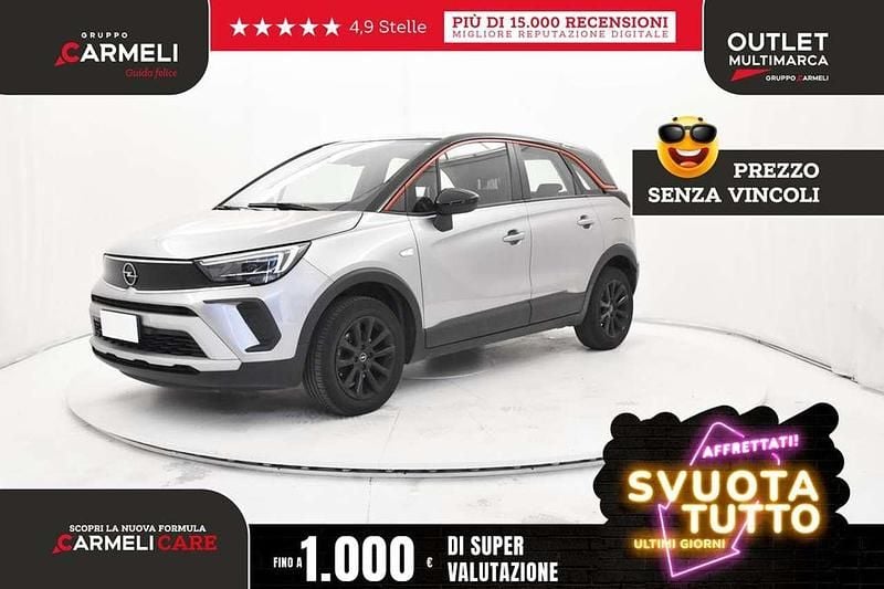Grigio scuro metallizzato Usata 2021 Opel Crossland X GS Line SUV | 12.500 € (Buon prezzo) - Immagine 1/4